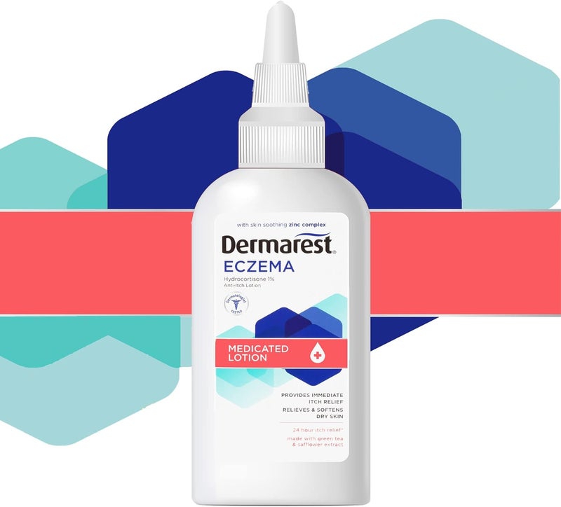 Dermarest Eczema Medicated Lotion with Hydrocortisone 1% - 4 FL OZ, Dermatologist Tested - Image 5